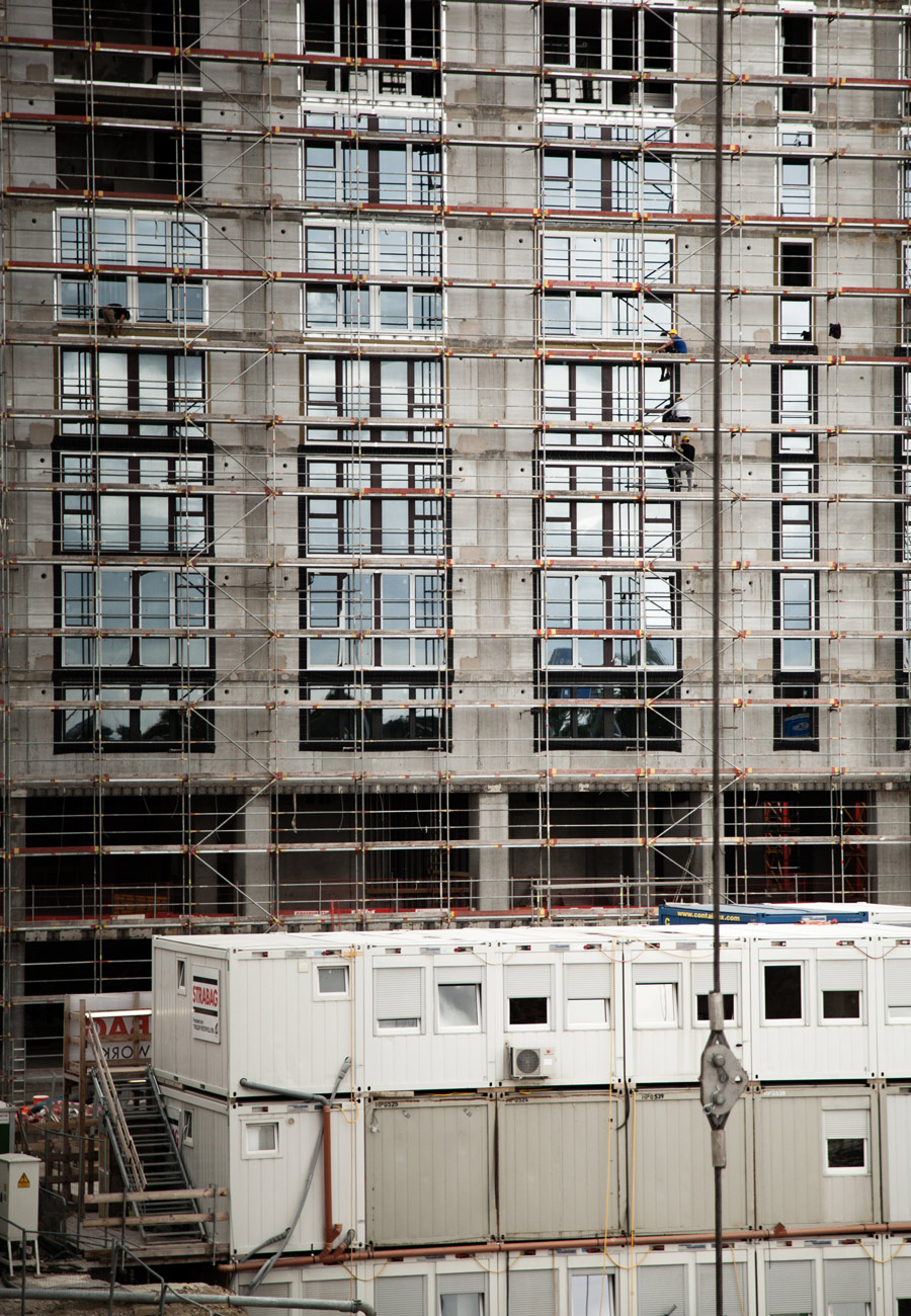 Geomonitoring der Baustelle Austrotower Vienna