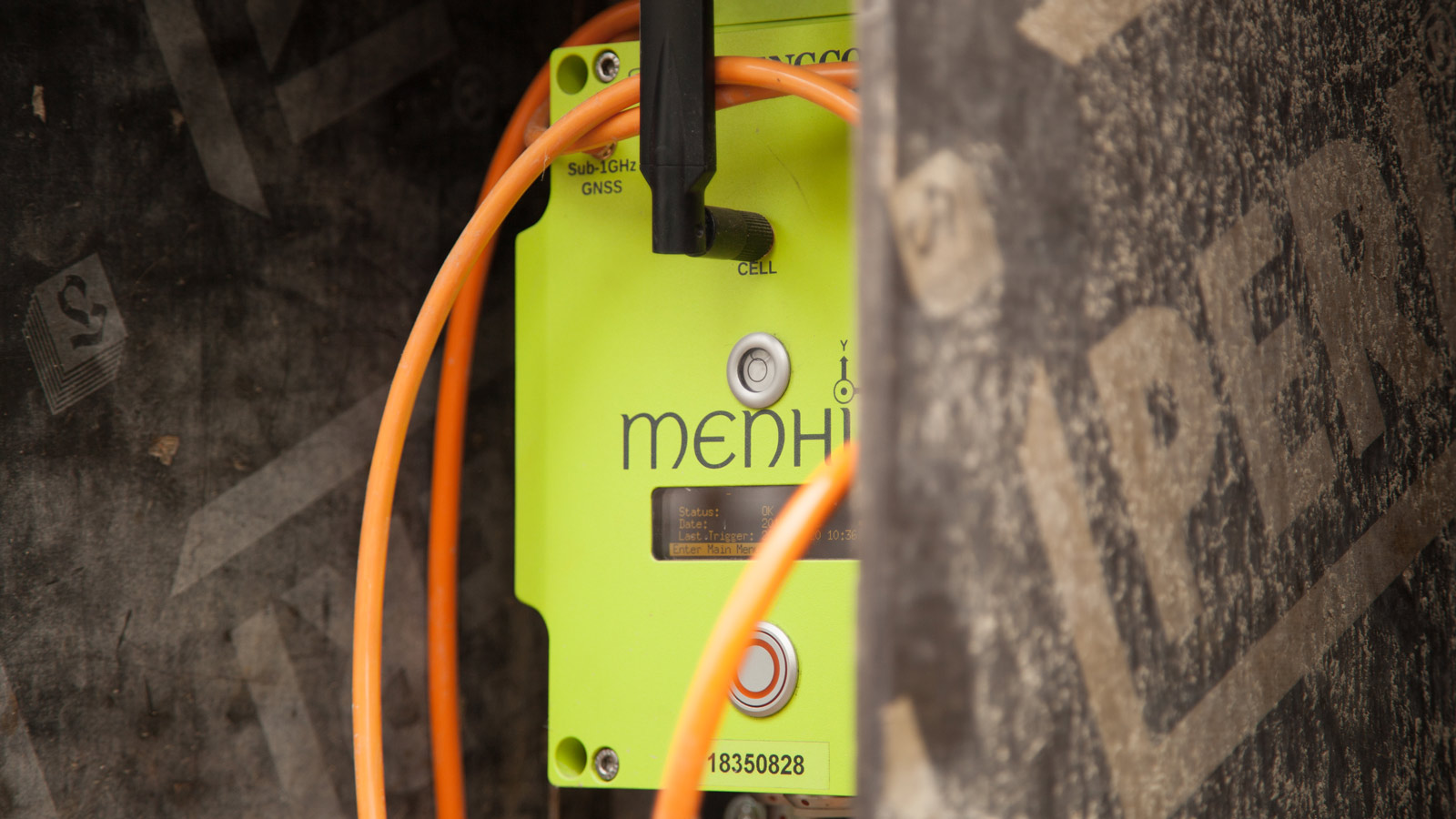 Das Vibrationsmessgerät von Menhir