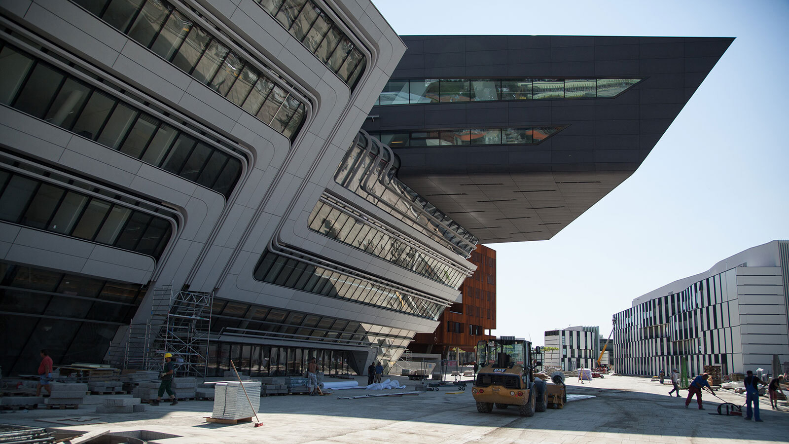 Das Hauptgebäude der Wirtschaftsuniversität in Wien